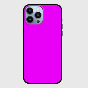 Чехол для iPhone 13 Pro Max с принтом Маджента (без рисунка) ,  |  | Тематика изображения на принте: маджента | однотонный | пурпурный | розовый | фиолетовый | фуксия | цвет