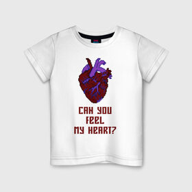 Детская футболка хлопок с принтом Bring Me The Horizon 2D Сердце , 100% хлопок | круглый вырез горловины, полуприлегающий силуэт, длина до линии бедер | bring me the horizon | женская одежда | зарубежный рок | мужская одежда | рок | рок атрибутика | рок одежда