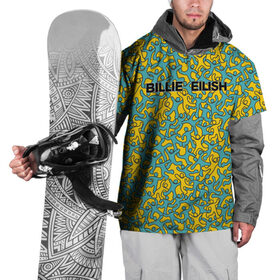 Накидка на куртку 3D с принтом Билли Айлиш , 100% полиэстер |  | Тематика изображения на принте: be | billie | billie eilish | blohsh | ghoul | билли | билли айлиш
