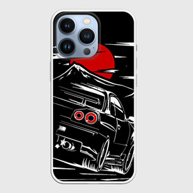 Чехол для iPhone 13 Pro с принтом Skyline R 34 R34 скайлайн ,  |  | drift | nissan | r32 | r34 | skyline | skyline r34 | дрифт | машина | нисан | ниссан | скайлайн р34 | тойота