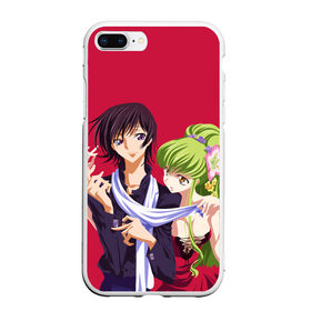 Чехол для iPhone 7Plus/8 Plus матовый с принтом Code geass Код Гиас , Силикон | Область печати: задняя сторона чехла, без боковых панелей | anime | академия | аниме | анимэ | ашфорд | гиас | зеро | код гиас | лелуш | лулу | черный принц