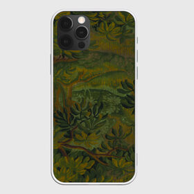 Чехол для iPhone 12 Pro Max с принтом Зеркальный лес (Mirror forest) , Силикон |  | зеркальный лес | камуфляж | картина лес | лес | лесной камуфляж | лесной пейзаж | обои | обои пейзаж | пейзаж