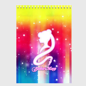 Скетчбук с принтом Sailor Moon , 100% бумага
 | 48 листов, плотность листов — 100 г/м2, плотность картонной обложки — 250 г/м2. Листы скреплены сверху удобной пружинной спиралью | ami | girl | mizuno | moon | sailor | tsukino | usagi | ами | банни | волшебница | девушка | малышка | махо сёдзё | мидзуно | минако | мун | рэй | сейлор | усаги | хино | цукино | чибиуса