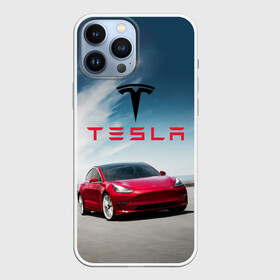 Чехол для iPhone 13 Pro Max с принтом Tesla Model 3 ,  |  | Тематика изображения на принте: 3 | america | auto | car | electric | elon | model | motors | musk | tesla | usa | vehicle | авто | америка | илон | маск | модель | сша | тесла | электромобиль