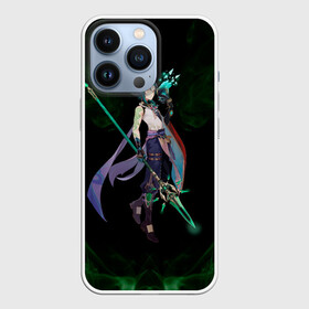 Чехол для iPhone 13 Pro с принтом Genshin Impact   Xiao ,  |  | adept | anime | game | gamer | genshin | genshin impact | impact | xiao | yaksha | анемо | аниме | архонт | ветер | геншин | геншин импакт | демон | дилюк | импакт | охотник на демонов | стихия ветра | сяо | якша