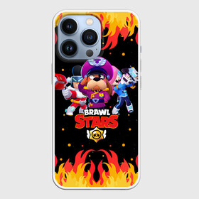 Чехол для iPhone 13 Pro с принтом Brawl Stars the StarrForce ,  |  | brawl | brawl ruffs | brawl stars | brawler | colette | colonel ruffs | leon | new brawler | ruffs | ruffus | space ox bull | starrforce | астробык булл | бравл | бравл гавс | бравл старс | бравлер | гавс | генерал пес | колетт | леон 