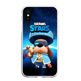 Чехол для iPhone XS Max матовый с принтом Генерал Гавс brawl stars , Силикон | Область печати: задняя сторона чехла, без боковых панелей | brawl | brawl stars | brawlstars | brawl_stars | jessie | бравл | бравлер руффс | бравлстарс | генерал гавс