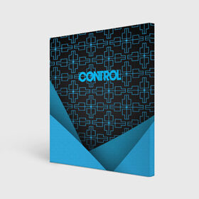 Холст квадратный с принтом CONTROL REMEDY (S) , 100% ПВХ |  | Тематика изображения на принте: control | game | remedy | tegunvteg | игры | контрол | ремеди