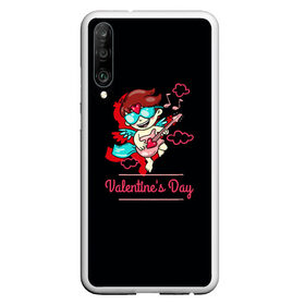 Чехол для Honor P30 с принтом Valentines Day , Силикон | Область печати: задняя сторона чехла, без боковых панелей | angel | cupid | day | happy | heart | love | rose | valentine | valentines | ангел | валентин | валентина | валентинка | день | купидон | любовь | святого | святой | сердце