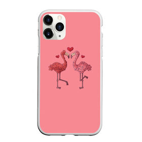 Чехол для iPhone 11 Pro Max матовый с принтом Love Forever , Силикон |  | angel | cupid | day | flamingo | happy | heart | love | rose | valentine | valentines | ангел | валентин | валентина | валентинка | день | купидон | любовь | святого | святой | сердце | фламинго