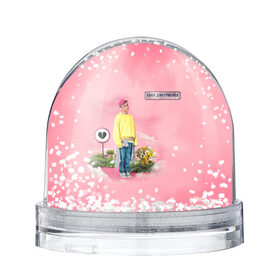 Снежный шар с принтом Ваня Дмитриенко , Пластик | Изображение внутри шара печатается на глянцевой фотобумаге с двух сторон | ваня дмитриенко | венера  юпитер | исполнитель | музыка | трек