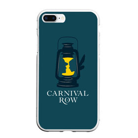 Чехол для iPhone 7Plus/8 Plus матовый с принтом Карнивал Роу - Carnival Row , Силикон | Область печати: задняя сторона чехла, без боковых панелей | carnival row | волшебный | исторический | карнивал роу | крылья | лампа | лого | логотип | подарок | сериал | сказка | фея | шляпа