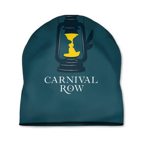 Шапка 3D с принтом Карнивал Роу - Carnival Row , 100% полиэстер | универсальный размер, печать по всей поверхности изделия | carnival row | волшебный | исторический | карнивал роу | крылья | лампа | лого | логотип | подарок | сериал | сказка | фея | шляпа