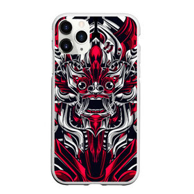 Чехол для iPhone 11 Pro матовый с принтом Механический дракон , Силикон |  | art | cyber | dragon | head | mechanical | monster | skull | арт | голова | дракон | кибер | механический | монстр | робот