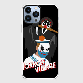 Чехол для iPhone 13 Pro Max с принтом Деревня дураков Horror Village ,  |  | horror village | каламбур