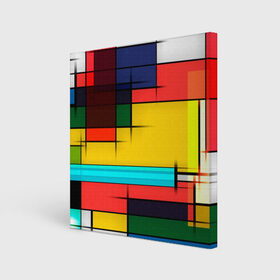 Холст квадратный с принтом абстрактные фигуры цвета , 100% ПВХ |  | абстракция | геометрия | краски | кубизм | линии | под все | прямоугольники | современное искусство | текстуры | тренды | фигуры | цвета | яркий