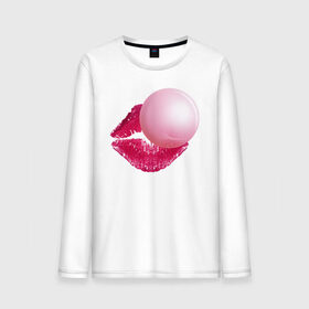 Мужской лонгслив хлопок с принтом BubbleGum Lips , 100% хлопок |  | Тематика изображения на принте: bubble | bubblegum | day | gum | heart | kiss | lips | love | romantic | valentine | valentines | амур | валентина | влюбленные | влюбленных | всех | губы | день | жвачка | любовь | поцелуй | романтика | романтичность | святого | сердечк