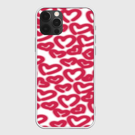 Чехол для iPhone 12 Pro Max с принтом Любовь паттерн , Силикон |  | heart | holiday | love | pattern | pattern valentines day | repeatable | seamless | день святого валентина | любовь | паттерн | повтор | праздник | сердце | узор