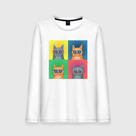 Мужской лонгслив хлопок с принтом Pop Cat , 100% хлопок |  | art | cat | colorful | mem | meme | memes | music | pop | rainbow | retro | style | арт | буп | кот | котенок | котик | котэ | краски | красочный | мем | мемы | музыка | ретро