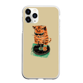 Чехол для iPhone 11 Pro Max матовый с принтом Cat DJ , Силикон |  | art | cat | dj | goer | musician | party | pop | singer | арт | буп | диджей | кот | кошка | музыкант | певец | поп | тусовщик