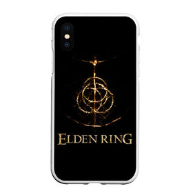 Чехол для iPhone XS Max матовый с принтом Elden Ring , Силикон | Область печати: задняя сторона чехла, без боковых панелей | action | armor | dark souls | demon | elden ring | fromsoftware | games | george martin | japan | knight | namco bandai | rpg | weapon | броня | дарк соулс | демон | джордж мартин | игры | оружие | рпг | рыцарь | темные души | экшен | япония