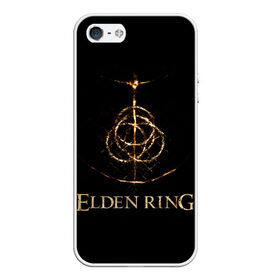 Чехол для iPhone 5/5S матовый с принтом Elden Ring , Силикон | Область печати: задняя сторона чехла, без боковых панелей | action | armor | dark souls | demon | elden ring | fromsoftware | games | george martin | japan | knight | namco bandai | rpg | weapon | броня | дарк соулс | демон | джордж мартин | игры | оружие | рпг | рыцарь | темные души | экшен | япония