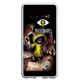 Чехол для Samsung Galaxy S10 с принтом Шестая. Little Nightmares , Силикон | Область печати: задняя сторона чехла, без боковых панелей | bandai | game | indie | little | little nightmares | namco | nightmares | глаз | игра | игры | инди | карты | квест | ключ | литл найтмейрс | логотипы игр | маленькие | моно | монстр | платформер | рисунок | руки | ужастик | хоррор