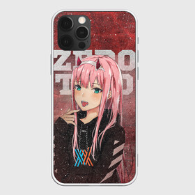 Чехол для iPhone 12 Pro Max с принтом Zero Two , Силикон |  | darling | darling in the franxx | zero two | вайфу | зеро ту | код 002 | любимый во франксе | франкс