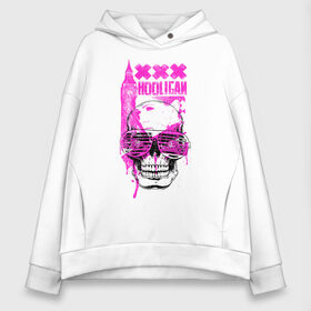 Женское худи Oversize хлопок с принтом Skull Hooligan , френч-терри — 70% хлопок, 30% полиэстер. Мягкий теплый начес внутри —100% хлопок | боковые карманы, эластичные манжеты и нижняя кромка, капюшон на магнитной кнопке | art | body | bones | dead | drawing | face | graffiti | head | hooligan | roses | skeleton | skul | skull | ад | арт | голова | граффити | зло | кости | лицо | металл | очки | розы | рок | скелет | скул | скулл | три черепа | т