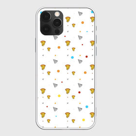 Чехол для iPhone 12 Pro Max с принтом Кусочки пиццы , Силикон |  | pizza | еда | пицца | текстура | узор | фастфуд