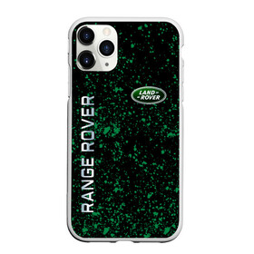 Чехол для iPhone 11 Pro матовый с принтом LAND ROVER , Силикон |  | auto | green | land rover | logo | machine | moto | offroad | range rover | авто | внедорожник | водителям | зеленый | логотип | лэнд ровер | машина | мото | рэндж ровер | техника