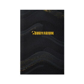 Обложка для паспорта матовая кожа с принтом SURVARIUM | STALKER , натуральная матовая кожа | размер 19,3 х 13,7 см; прозрачные пластиковые крепления | stalker | survarium | tegunvteg | сталкер