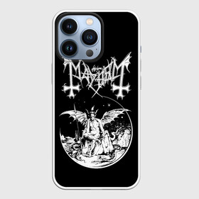 Чехол для iPhone 13 Pro с принтом Mayhem ,  |  | black | mayhem | metal | music | rock | блэк | гитара | группа | метал | музыка | рок | электрогитара