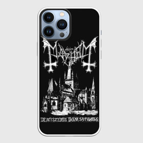 Чехол для iPhone 13 Pro Max с принтом Mayhem ,  |  | black | mayhem | metal | music | rock | skull | блэк | гитара | группа | метал | музыка | рок | череп | электрогитара