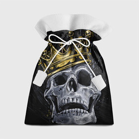Подарочный 3D мешок с принтом Король скелетов , 100% полиэстер | Размер: 29*39 см | Тематика изображения на принте: классный | кофта | майка итд | модный | новый | футболка | яркий