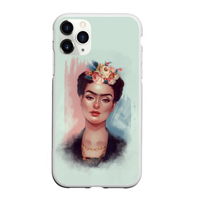 Чехол для iPhone 11 Pro матовый с принтом Frida , Силикон |  | 8 march | 8 марта | cool girl | feminism | flower | frida | girl | kahlo | woman | в подарок | весна | девочкам | девочке | женские | женщинам | женщине | март | праздник | фем | феменизм | фрида кало | цветочки | цветы