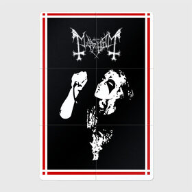Магнитный плакат 2Х3 с принтом Mayhem Black Metal , Полимерный материал с магнитным слоем | 6 деталей размером 9*9 см | Тематика изображения на принте: daemon | mayhem | metal | metallica | rock | блек метал | блэк метал | логотипы рок групп | майхем | мейхем | металл | металлика | музыка | норвежский | рок группы | рокерские | тяжелая музыка | тяжелый металл