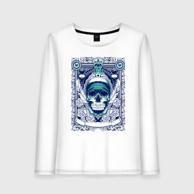 Женский лонгслив хлопок с принтом Skull Art , 100% хлопок |  | art | body | bones | dead | drawing | face | graffiti | head | roses | skeleton | skul | skull | ад | арт | голова | граффити | зло | кости | лицо | металл | нарисованный | розы | рок | скелет | скул | скулл | три черепа | тьма