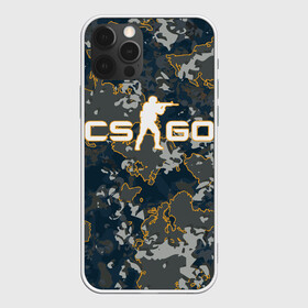 Чехол для iPhone 12 Pro Max с принтом CS:GO - Camo , Силикон |  | Тематика изображения на принте: beast | camo | camouflage | counter | counter strike | cs | easy | ez | gg | ggwp | global | go | hyper | kill | offensive | one | shot | strike | зверь | камуфляж | скоростной