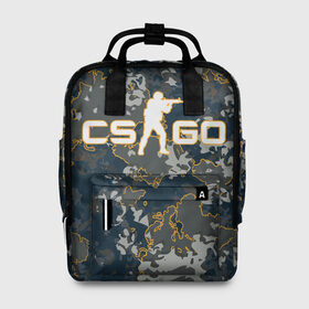 Женский рюкзак 3D с принтом CS:GO - Camo , 100% полиэстер | лямки с регулируемой длиной, сверху ручки, чтобы рюкзак нести как сумку. Основное отделение закрывается на молнию, как и внешний карман. Внутри два дополнительных кармана, один из которых закрывается на молнию. По бокам два дополнительных кармашка, куда поместится маленькая бутылочка
 | beast | camo | camouflage | counter | counter strike | cs | easy | ez | gg | ggwp | global | go | hyper | kill | offensive | one | shot | strike | зверь | камуфляж | скоростной