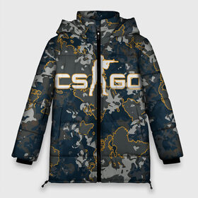 Женская зимняя куртка Oversize с принтом CS:GO - Camo , верх — 100% полиэстер; подкладка — 100% полиэстер; утеплитель — 100% полиэстер | длина ниже бедра, силуэт Оверсайз. Есть воротник-стойка, отстегивающийся капюшон и ветрозащитная планка. 

Боковые карманы с листочкой на кнопках и внутренний карман на молнии | beast | camo | camouflage | counter | counter strike | cs | easy | ez | gg | ggwp | global | go | hyper | kill | offensive | one | shot | strike | зверь | камуфляж | скоростной