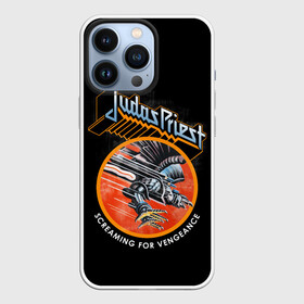 Чехол для iPhone 13 Pro с принтом Judas Priest ,  |  | black | deep | heep | judas | led | metal | music | priest | purple | rock | sabbath | skull | uriah | zeppelin | блэк | гитара | группа | иуда | метал | музыка | рок | священник | череп | электрогитара