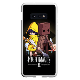 Чехол для Samsung S10E с принтом LITTLE NIGHTMARES 2 , Силикон | Область печати: задняя сторона чехла, без боковых панелей | Тематика изображения на принте: little nightmares | little nightmares 2 | six | игры | комиксы | шестая