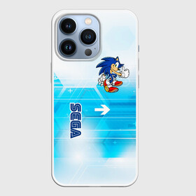 Чехол для iPhone 13 Pro с принтом SONIC (S) ,  |  | metal sonic | silver | sonic | sonic boom | ёж сонник | соник