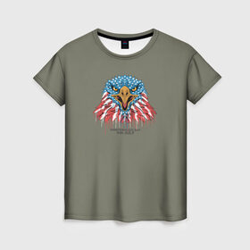 Женская футболка 3D с принтом Орел , 100% полиэфир ( синтетическое хлопкоподобное полотно) | прямой крой, круглый вырез горловины, длина до линии бедер | американский орел
двуглавый орел | день независимости сша | огненный орел | орел | орел в броске