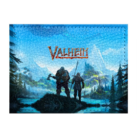 Обложка для студенческого билета с принтом Valheim , натуральная кожа | Размер: 11*8 см; Печать на всей внешней стороне | asgard | axe | games | gods | loki | odin | spear | steam | thor | valheim | vikings | war | асгард | боги | вальхейм | викинги | война | игры | копье | локи | один | стим | топор | тор