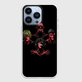 Чехол для iPhone 13 Pro с принтом Titan Rhapsody ,  |  | anime | attack | kyojin | manga | no | of | on | rock | scorpions | shingeki | tegunvteg | titan | titans | аниме | армин | атака | бертольд | колосс | колоссальный | манга | микаса | музыка | райнер | рапсодия | рок | скорпион | скорпионс | титан