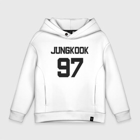 Детское худи Oversize хлопок с принтом BTS - Jungkook 97 , френч-терри — 70% хлопок, 30% полиэстер. Мягкий теплый начес внутри —100% хлопок | боковые карманы, эластичные манжеты и нижняя кромка, капюшон на магнитной кнопке | boysband | bts | jungkook | jungkook 97 | k pop | korea | korean | music | бтс | джонгук | к поп | кей поп | корейская | корейский | корея | кпоп | музыка | чонгук