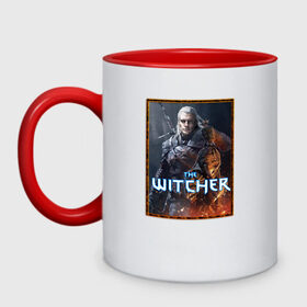 Кружка двухцветная с принтом The Witcher Geralt , керамика | объем — 330 мл, диаметр — 80 мм. Цветная ручка и кайма сверху, в некоторых цветах — вся внутренняя часть | Тематика изображения на принте: ciri | fantasy | geralt | geralt of rivia | netflix | the witcher | ведьмак | геральт | геральт из ривии | готика | йенифер | мистика | монстры | мутант | нетфликс | нечисть | охотник | персонажи | фильмы | фэнтези | цири | цирилл