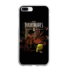 Чехол для iPhone 7Plus/8 Plus матовый с принтом Little Nightmares 2 сторож , Силикон | Область печати: задняя сторона чехла, без боковых панелей | little nightmares | little nightmares 2 | игра | литл нигмарес | литл нигмарес 2 | литл нигхтмарес | литл нигхтмарес 2 | сторож | ужас | хоррор